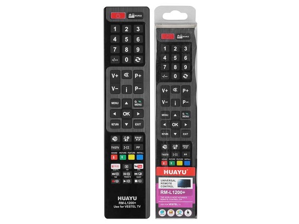 LXH120 TV remote control TV Vestel RM-L1200+ Netflix, Youtube