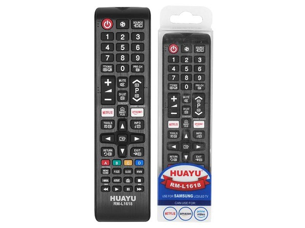 LXH1618 TV pults TV LCD Samsung RM-L1618 Smart, Netflix, Amazon, 3D, funkcja sport.
