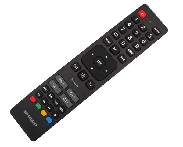 LXP141N Oriģinālais TV  pults SHARP SHW/RMC/0141N NETFLIX,YOUTUBE, PRIME VIDEO