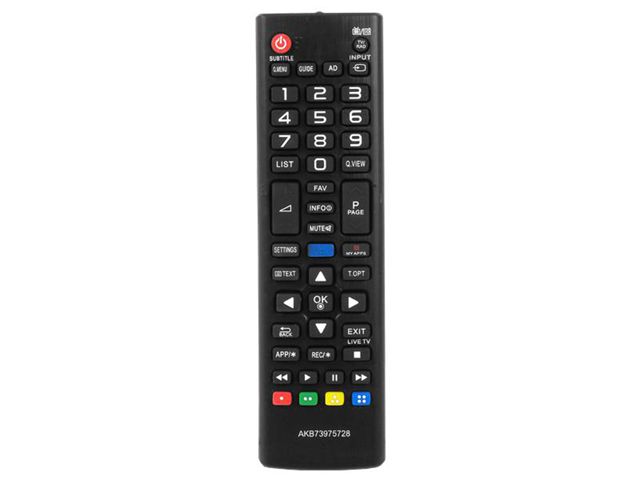 LXP5728 TV Remote Control LG LCD / LED AKB73975728