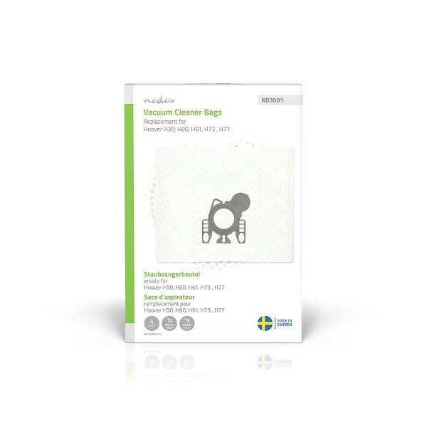 DUBG900-4.1 Vacuum cleaner bags Hoover H30 / Hoover H60 / Hoover H61 / Hoover H73 / Hoover H77  (4 pcs)