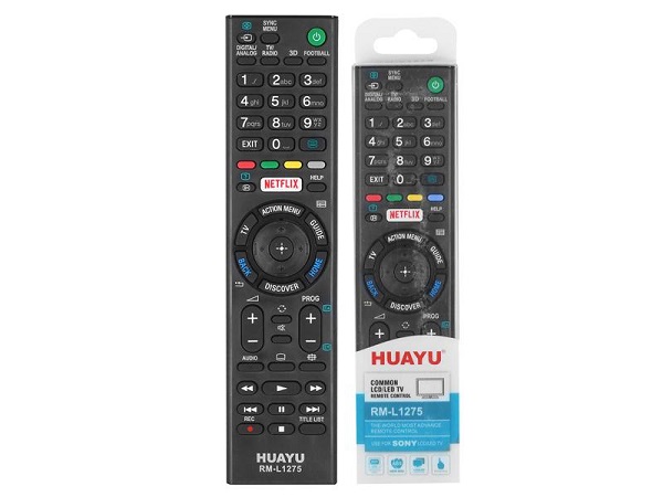 LXH1275 TV remote control Sony LCD NETFLIX 3D RM-L1275.